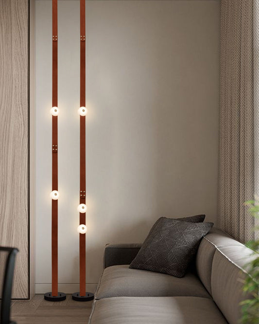 Mini Alabaster Floor-to-Ceiling Lighting