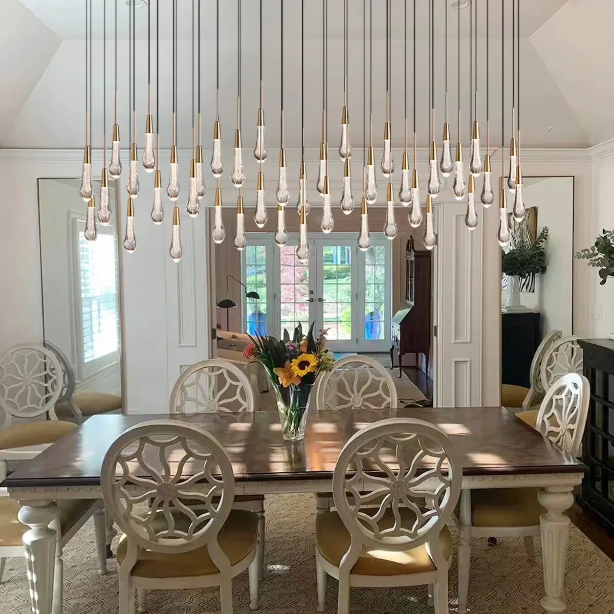 Soltaire Linear Chandelier 37" 50" 60" 70" 87" 120" | Lamer Lighting (49)