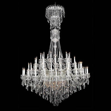 100 lights bohemia glass crystal chandelier