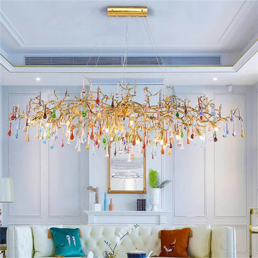 Melody Linear Branch Chandelier