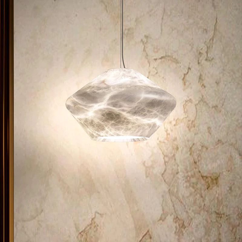 Finlay Alabaster Pendant Light, Kitchen Island Pendant Light | Lamer Lighting (4)