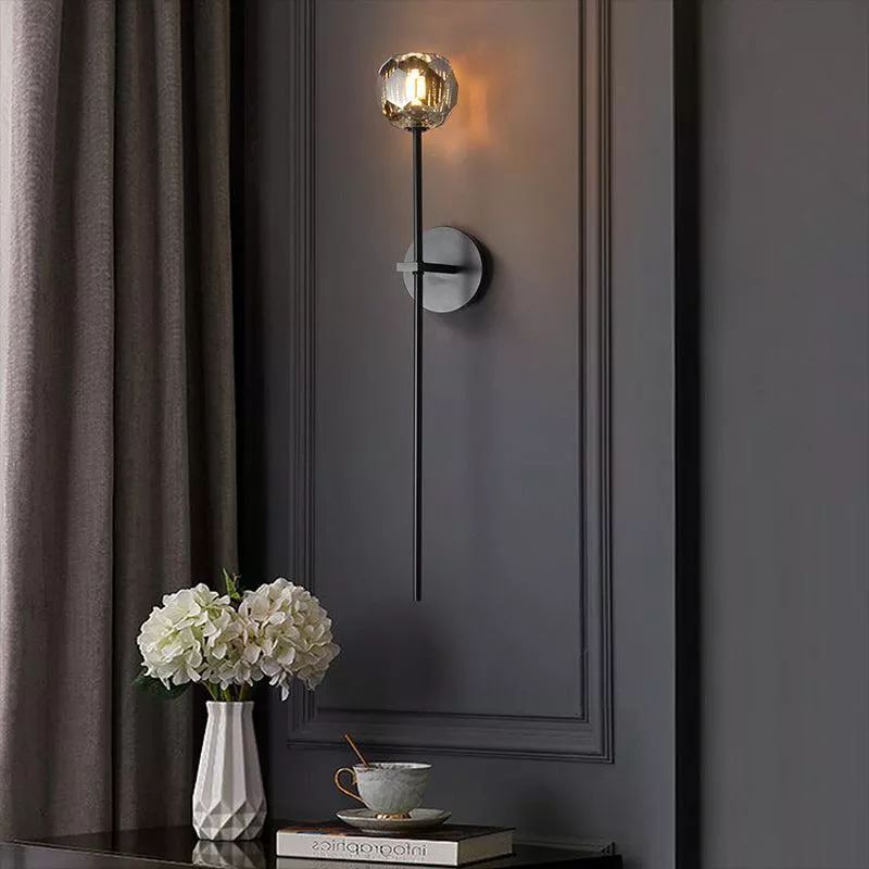 Kristal Glass Grand Wall Sconce -  lamerlighting