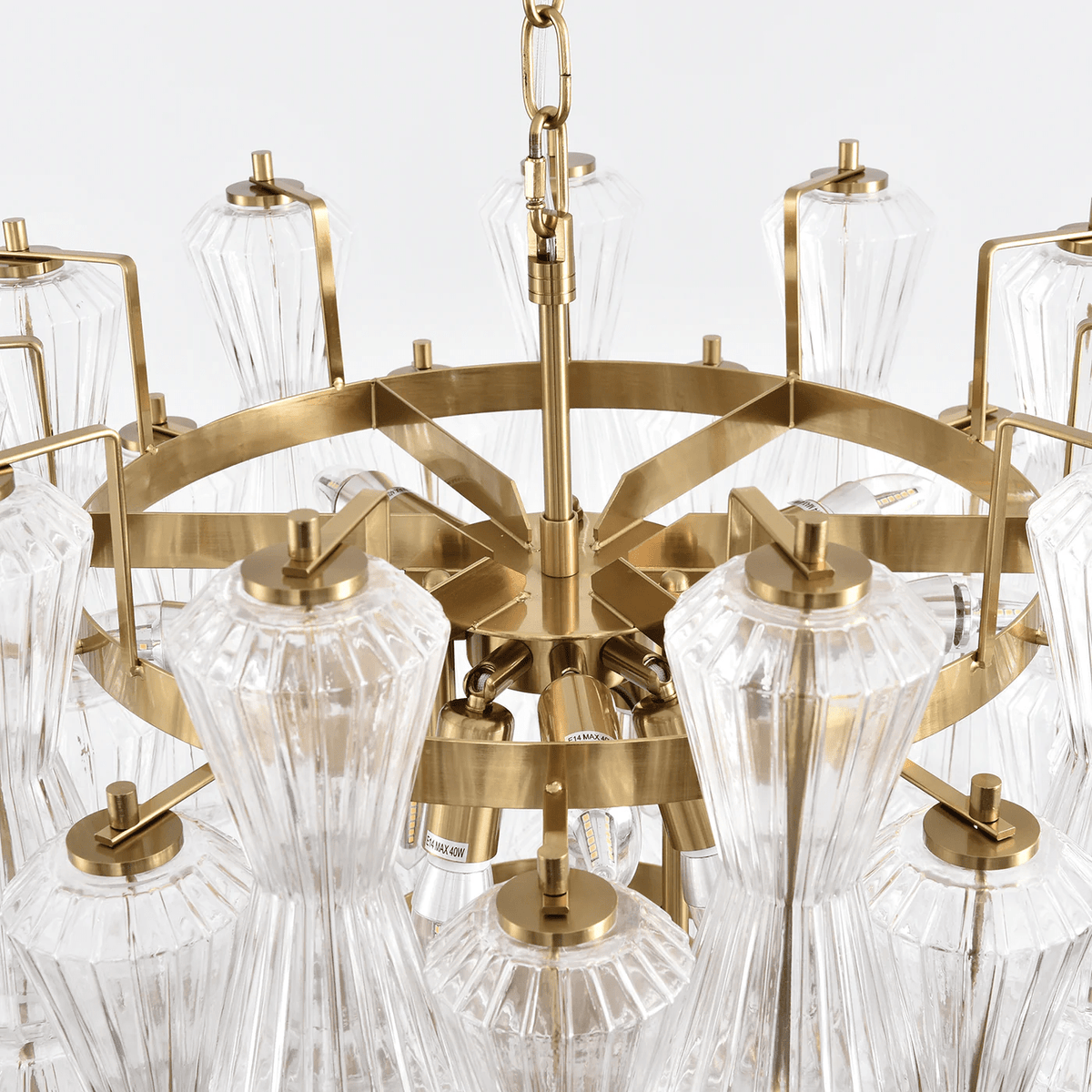 Florenzia Murano Glass Chandelier - Vakkerlight