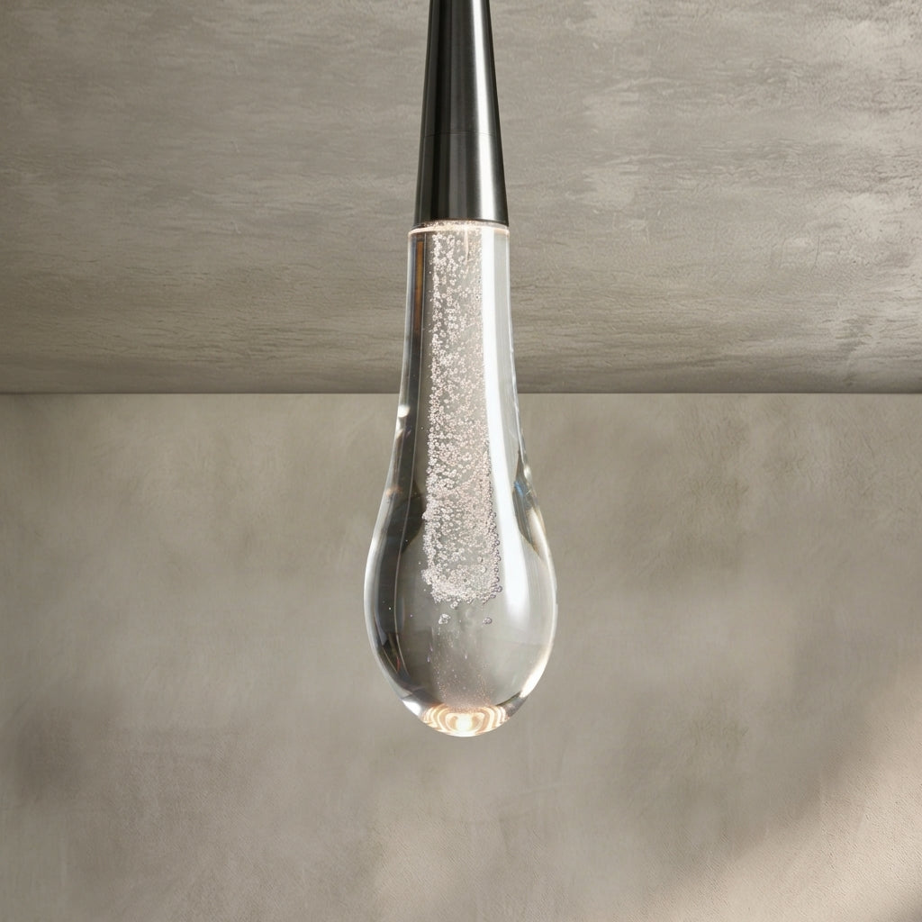 Lamer Lighting Aura 1-Light Linear Pendant 2"W x 2"D x 13.25"H - Background Shot