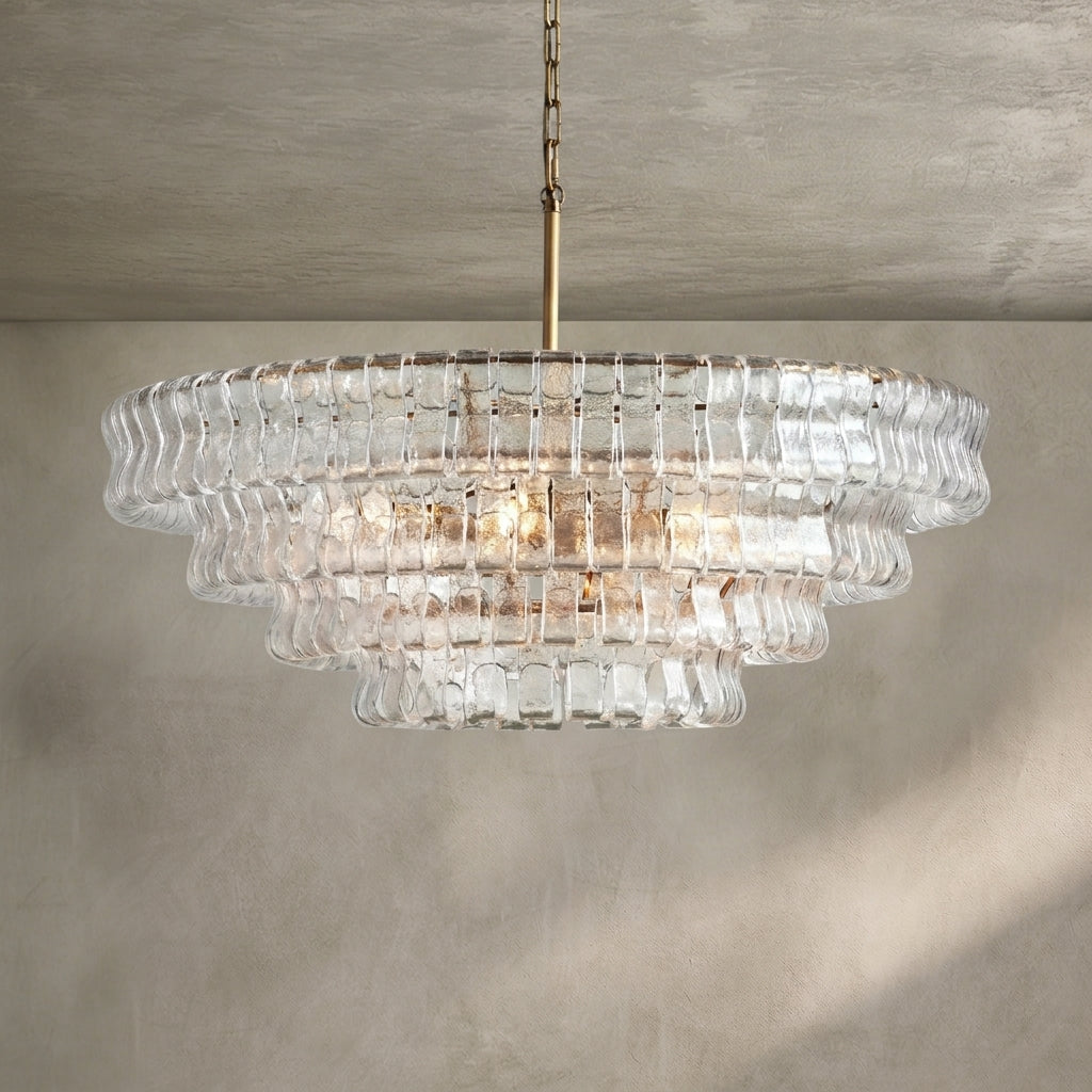 Lamer Lighting Lumina Round Chandelier 24"36"48"60" - Background Shot