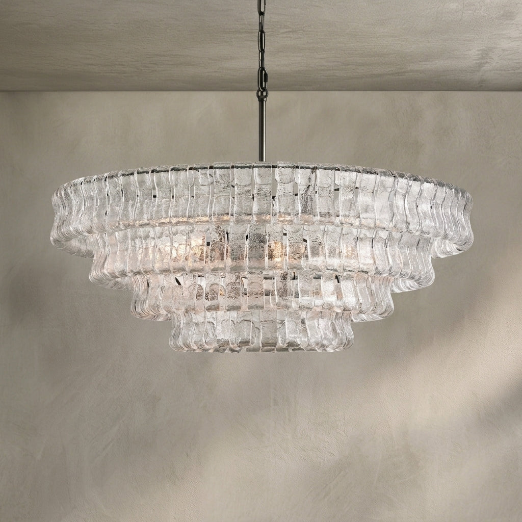 Lamer Lighting Lumina Round Chandelier 24"36"48"60" - Background Shot