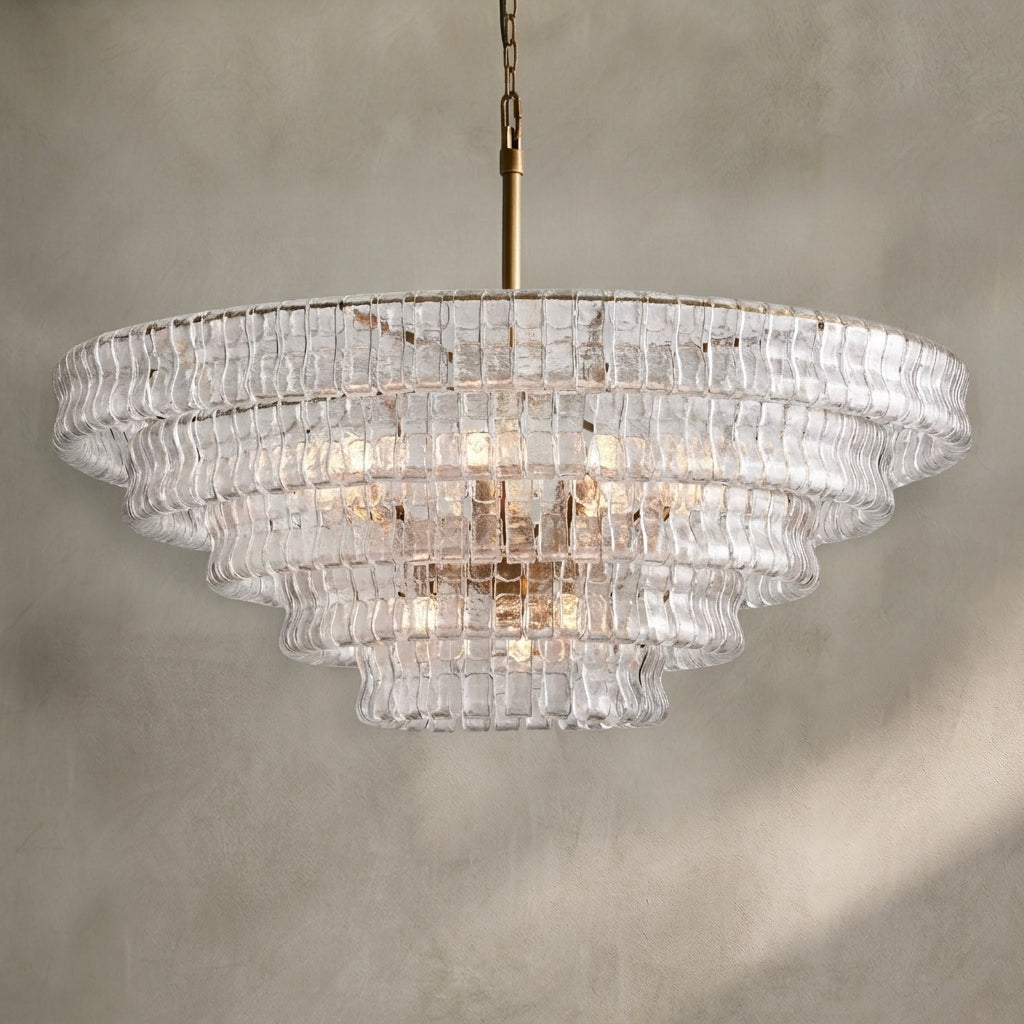 Lamer Lighting Lumina Round Chandelier 24"36"48"60" - Background Shot