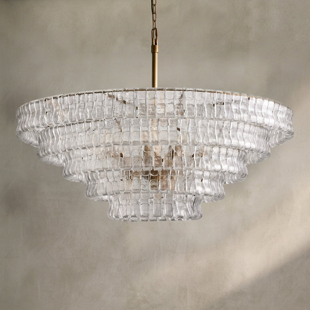 Lamer Lighting Lumina Round Chandelier 24"36"48"60" - Background Shot