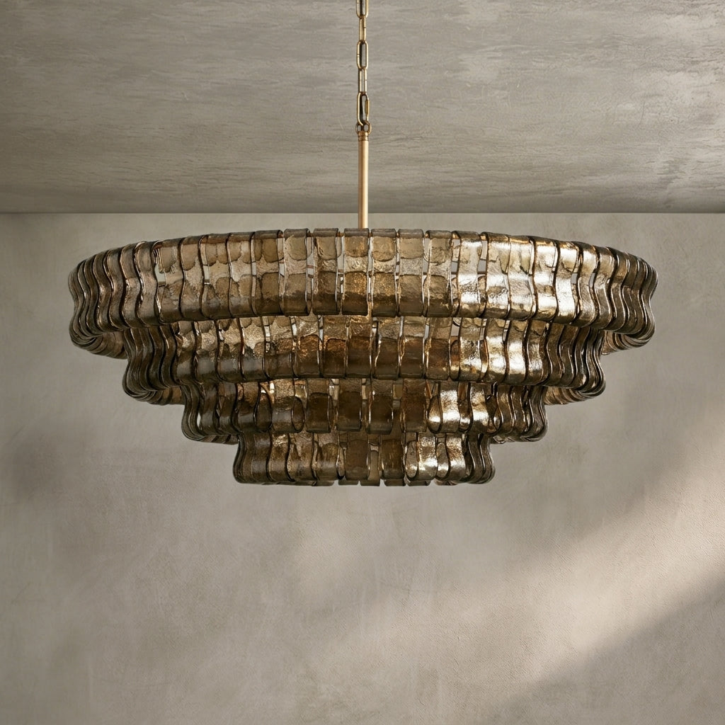 Lamer Lighting Lumina Round Chandelier 24"36"48"60" - Background Shot