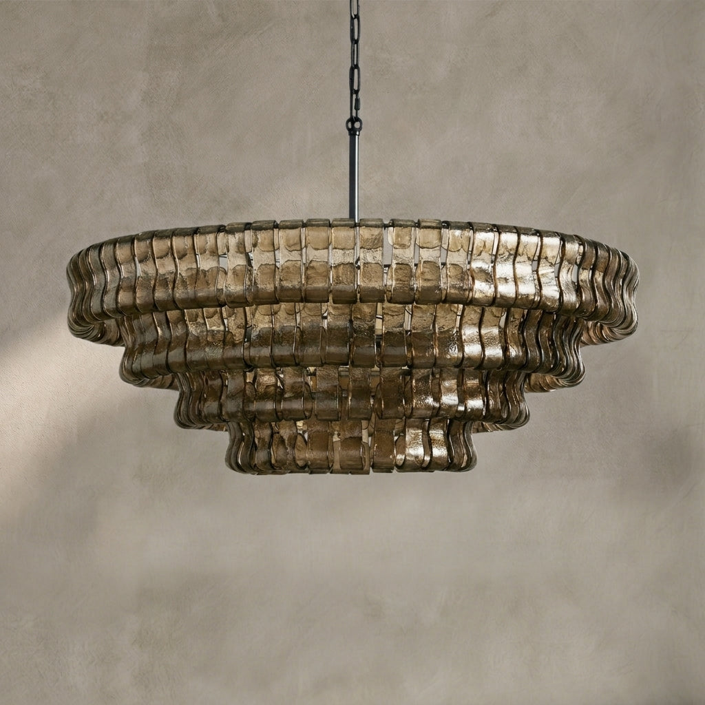 Lamer Lighting Lumina Round Chandelier 24"36"48"60" - Background Shot