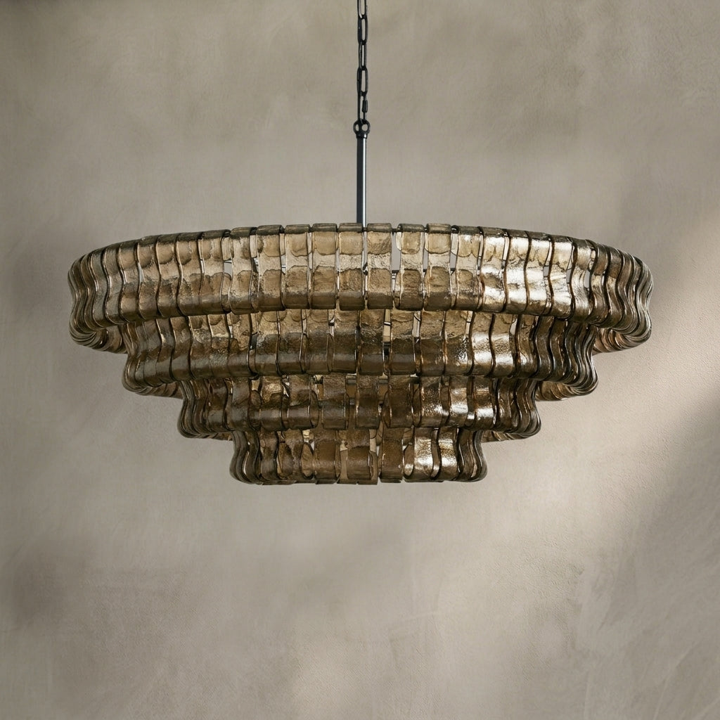 Lamer Lighting Lumina Round Chandelier 24"36"48"60" - Background Shot