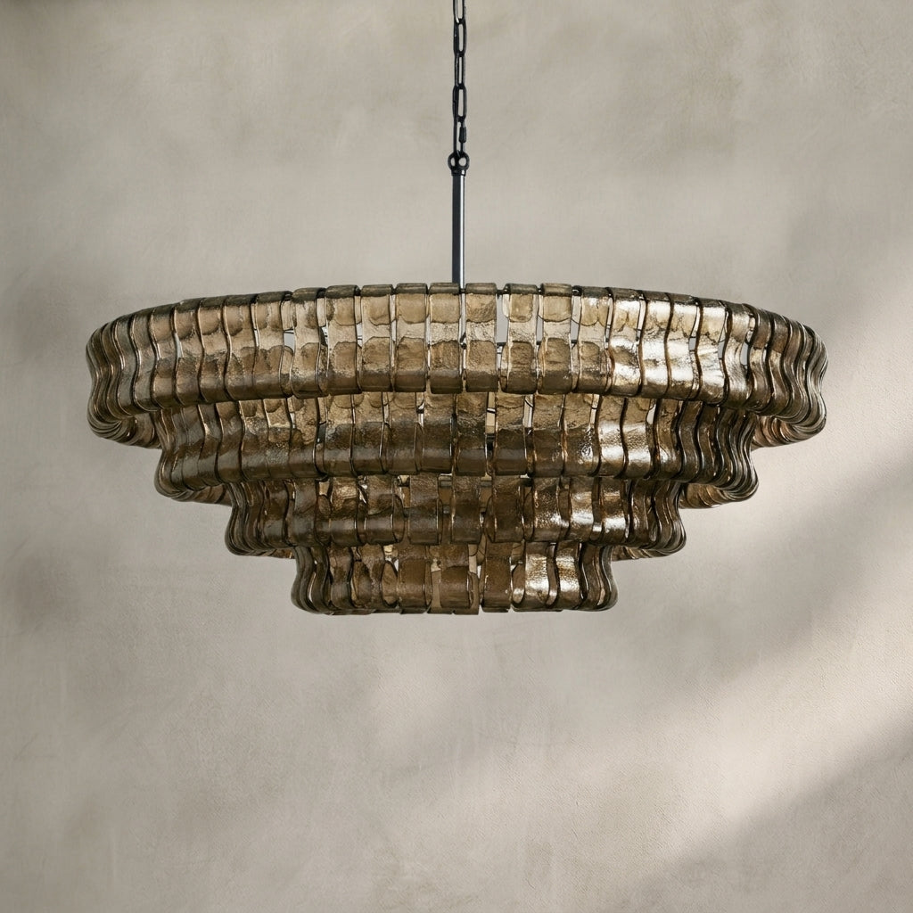 Lamer Lighting Lumina Round Chandelier 24"36"48"60" - Background Shot
