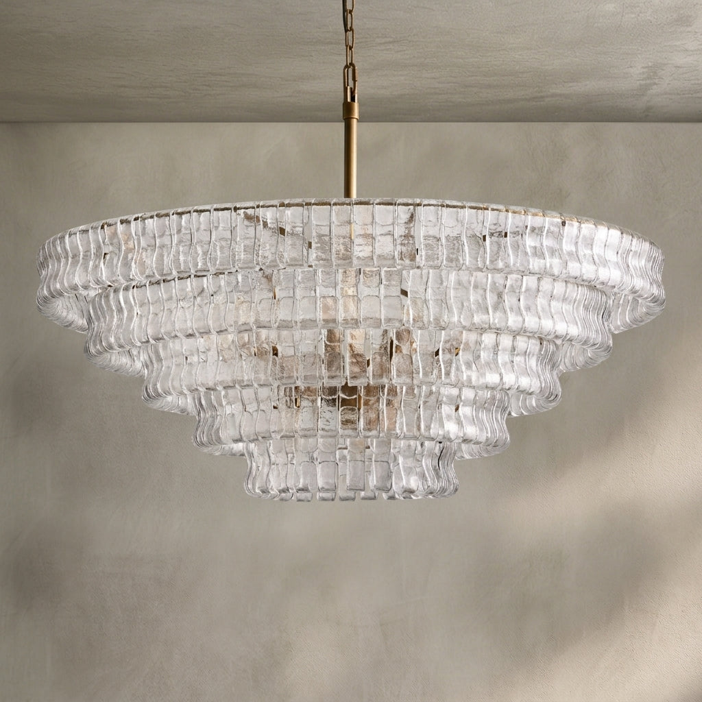 Lamer Lighting Lumina Round Chandelier 24"36"48"60" - Background Shot