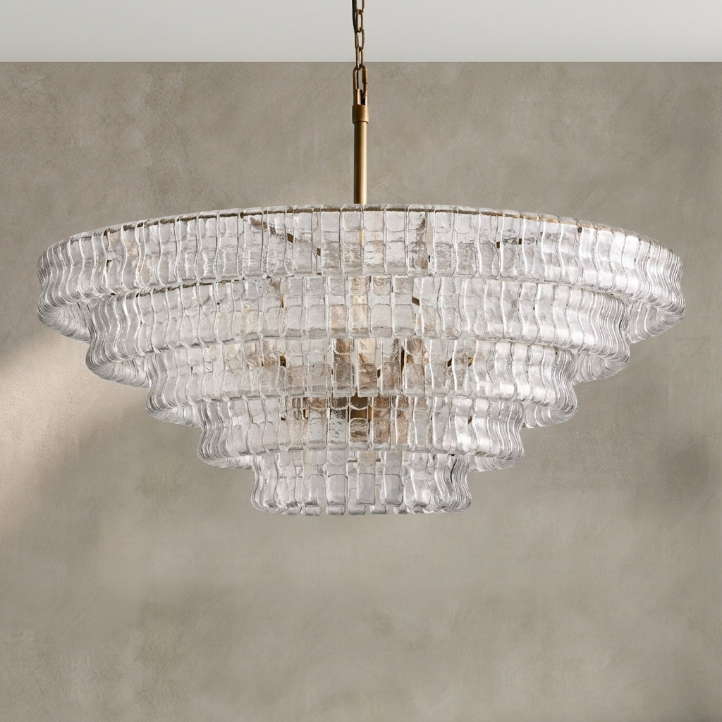 Lamer Lighting Lumina Round Chandelier 24"36"48"60" - Background Shot