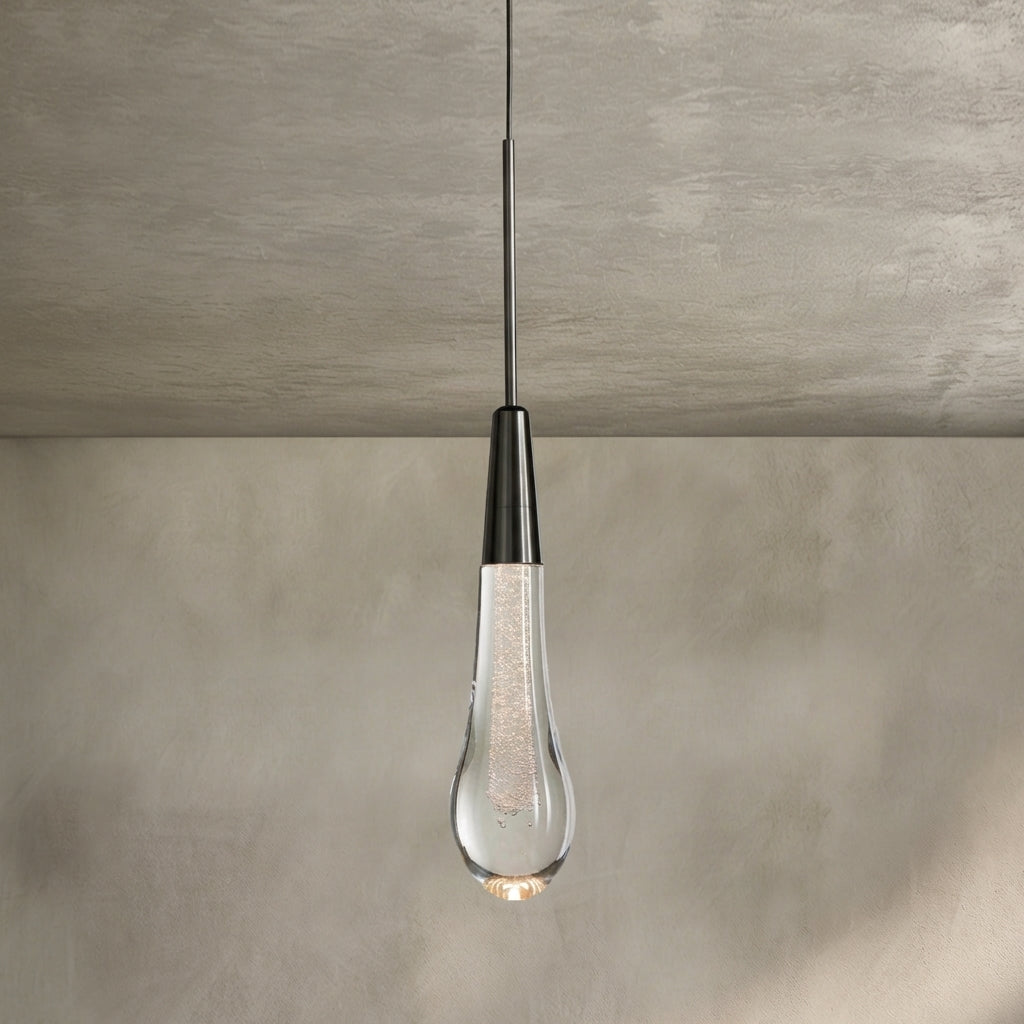Lamer Lighting Aura 1-Light Linear Pendant 2"W x 2"D x 13.25"H - Background Shot