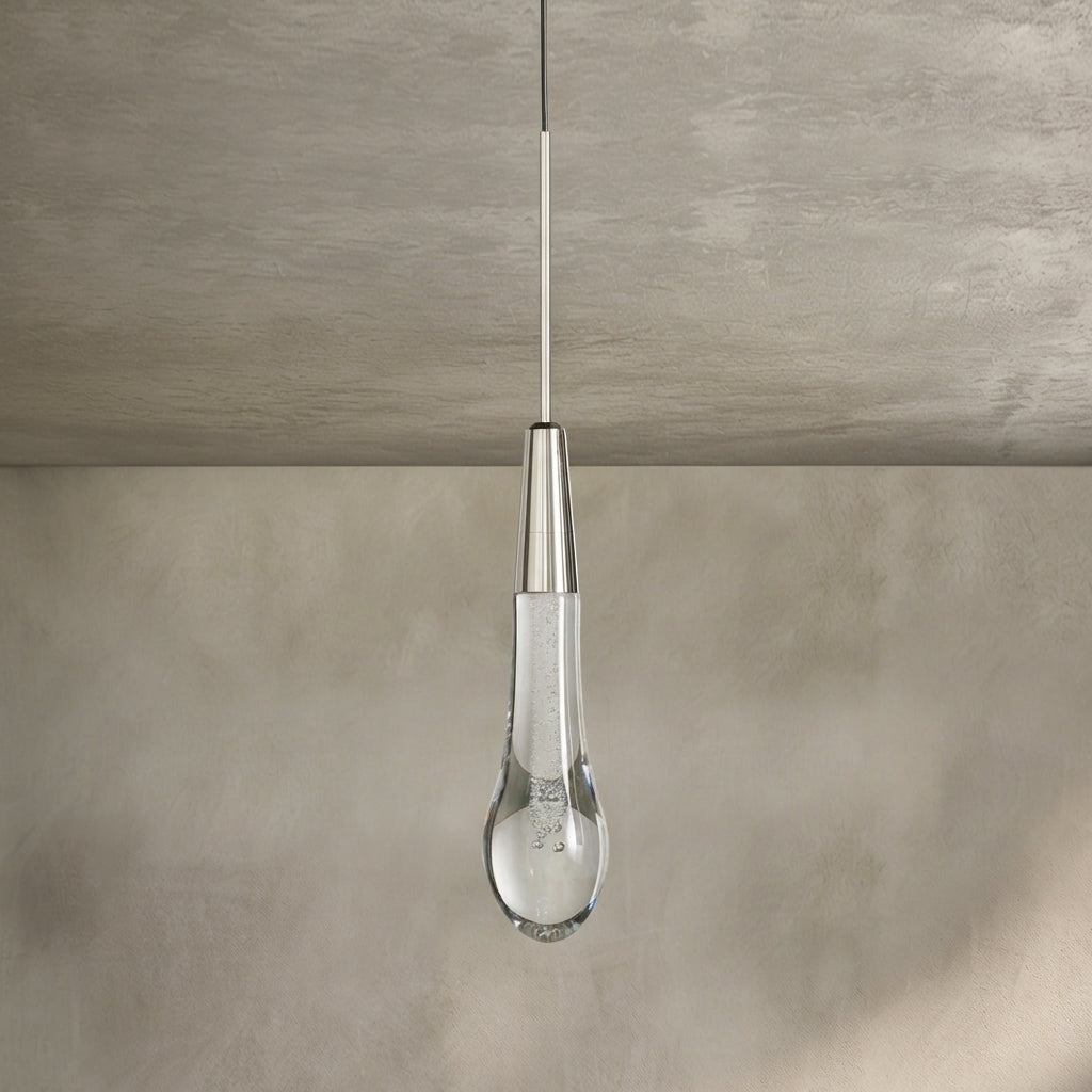 Lamer Lighting Aura 1-Light Linear Pendant 2"W x 2"D x 13.25"H - Background Shot