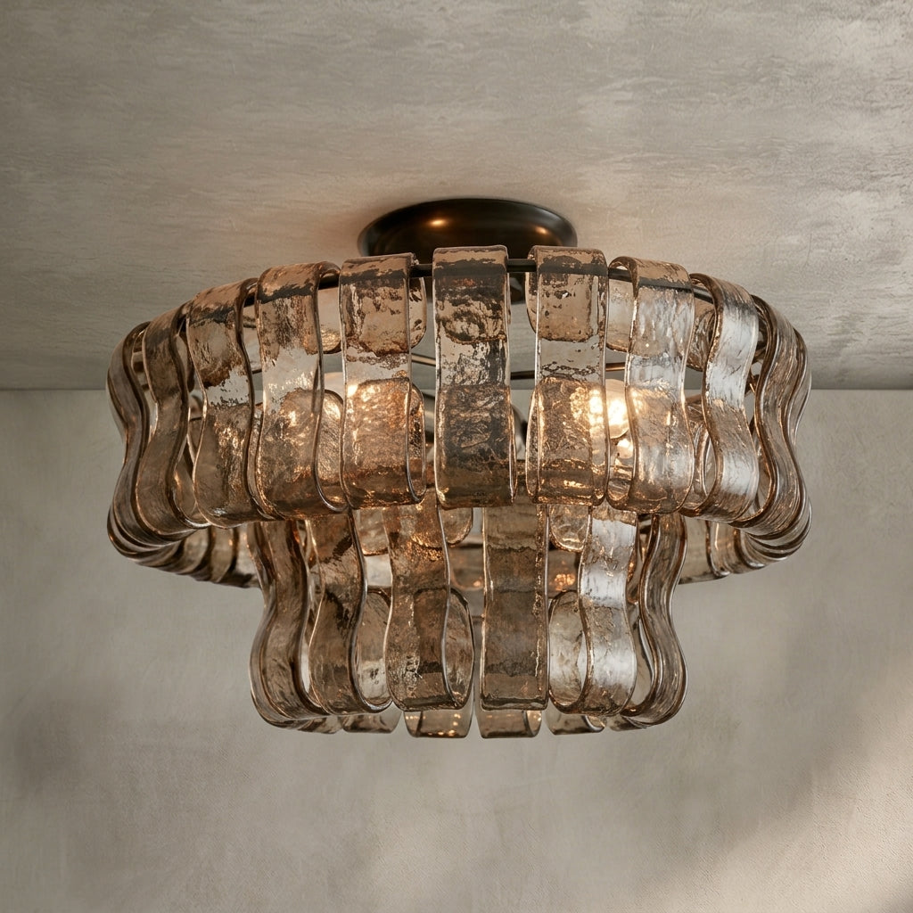 Lamer Lighting Veridian Radiance Flush Mount 18" Diameter - Background Shot