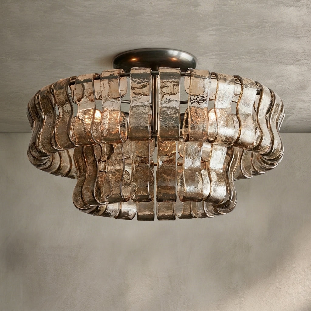 Lamer Lighting Veridian Radiance Flush Mount 18" Diameter - Background Shot