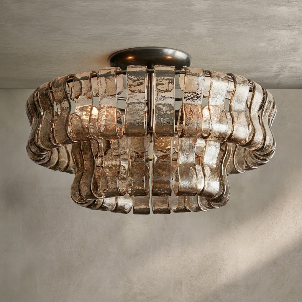 Lamer Lighting Veridian Radiance Flush Mount 18" Diameter - Background Shot