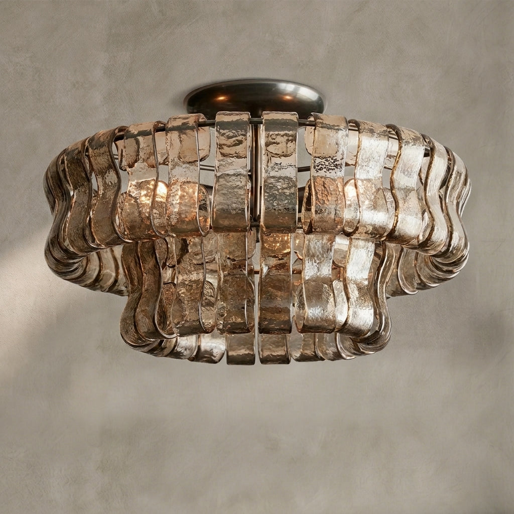 Lamer Lighting Veridian Radiance Flush Mount 18" Diameter - Background Shot
