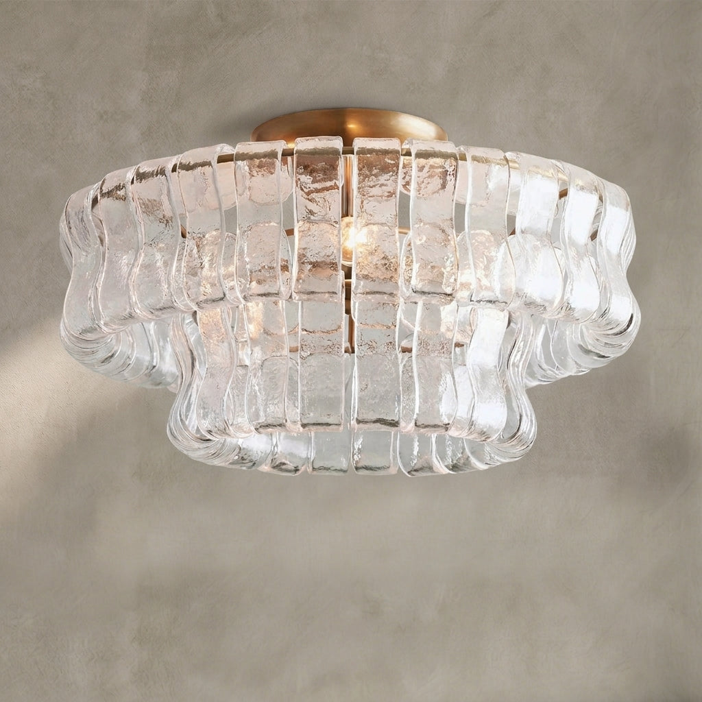 Lamer Lighting Veridian Radiance Flush Mount 18" Diameter - Background Shot