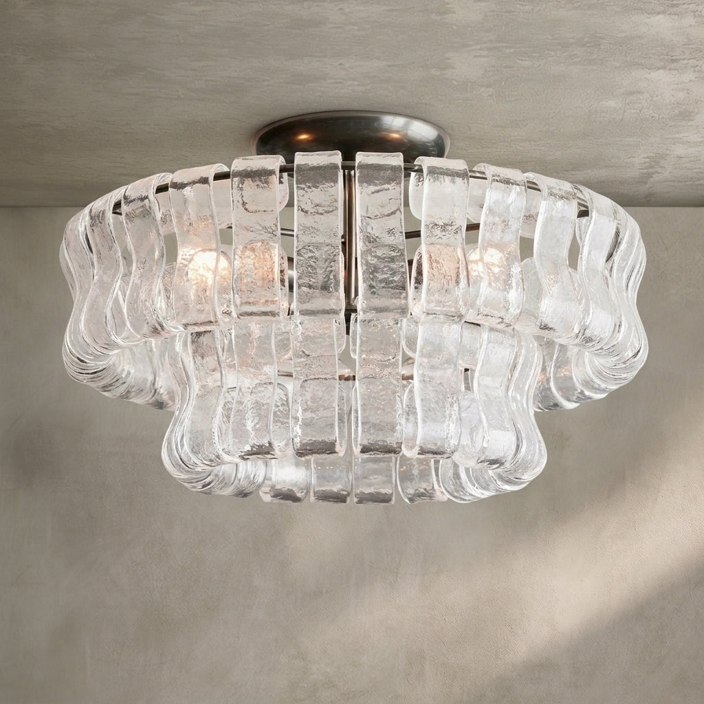 Lamer Lighting Veridian Radiance Flush Mount 18" Diameter - Background Shot