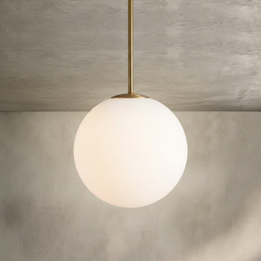 Lamer Lighting Aura Sphere Integrated LED Pendant - Background Shot