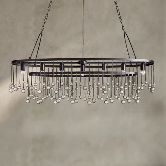 Aubrey 7 Light Oval Chandelier