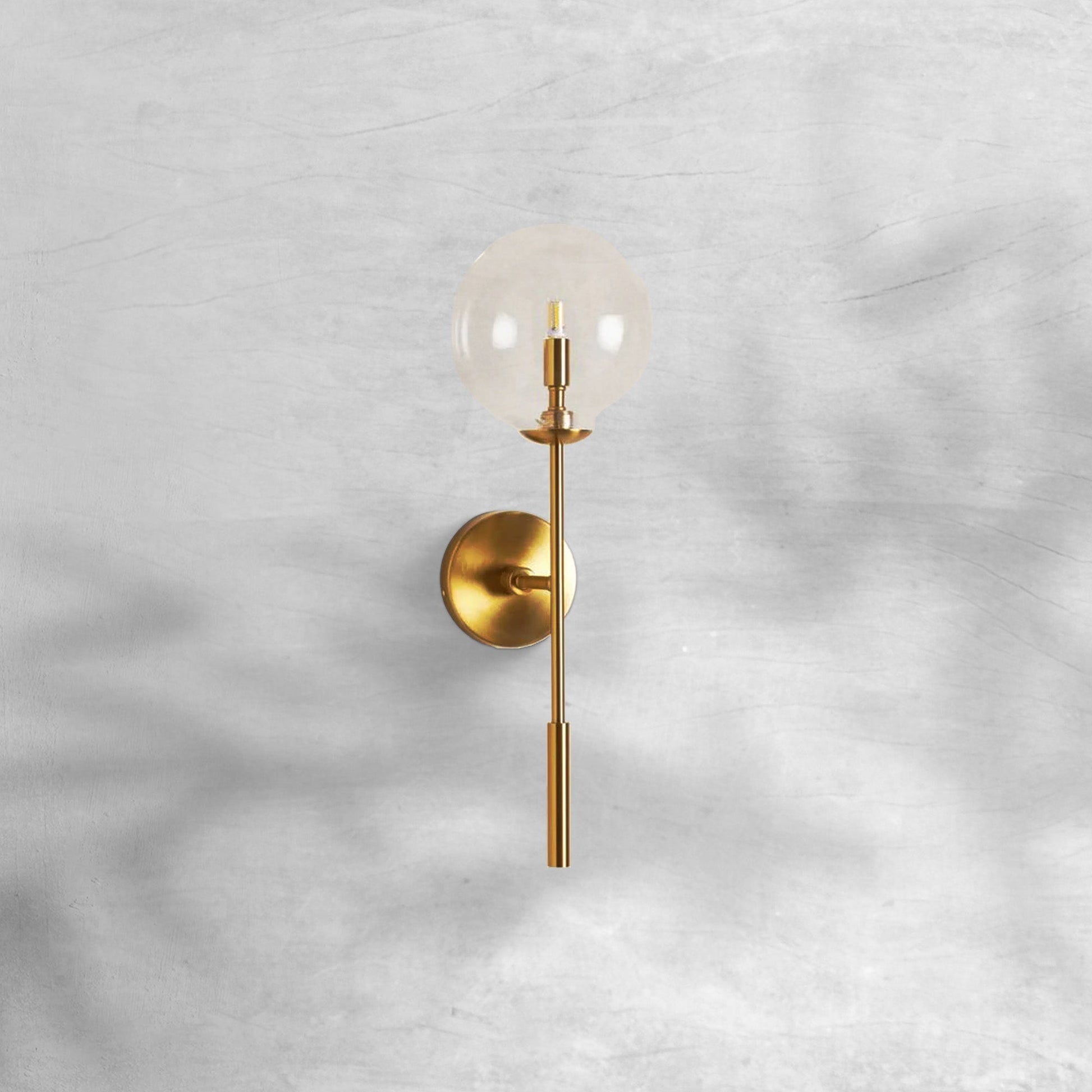 Apollo Glass Ball Wall Sconce | Lamer Lighting (1)