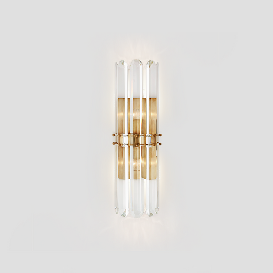 Lamer Lighting Aura Grandeur Tall Sconce - Background Shot