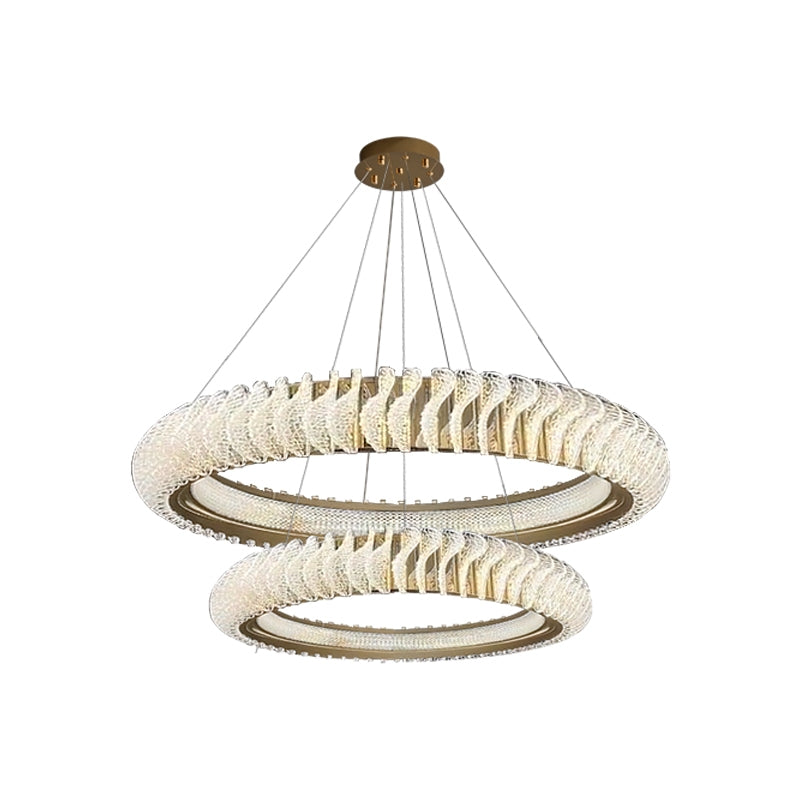Lamer Lighting Grand Luminous Ring Chandelier - Background Shot