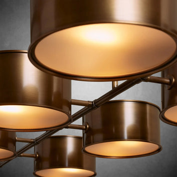 Daphne Metal Linear Chandelier 62''72''