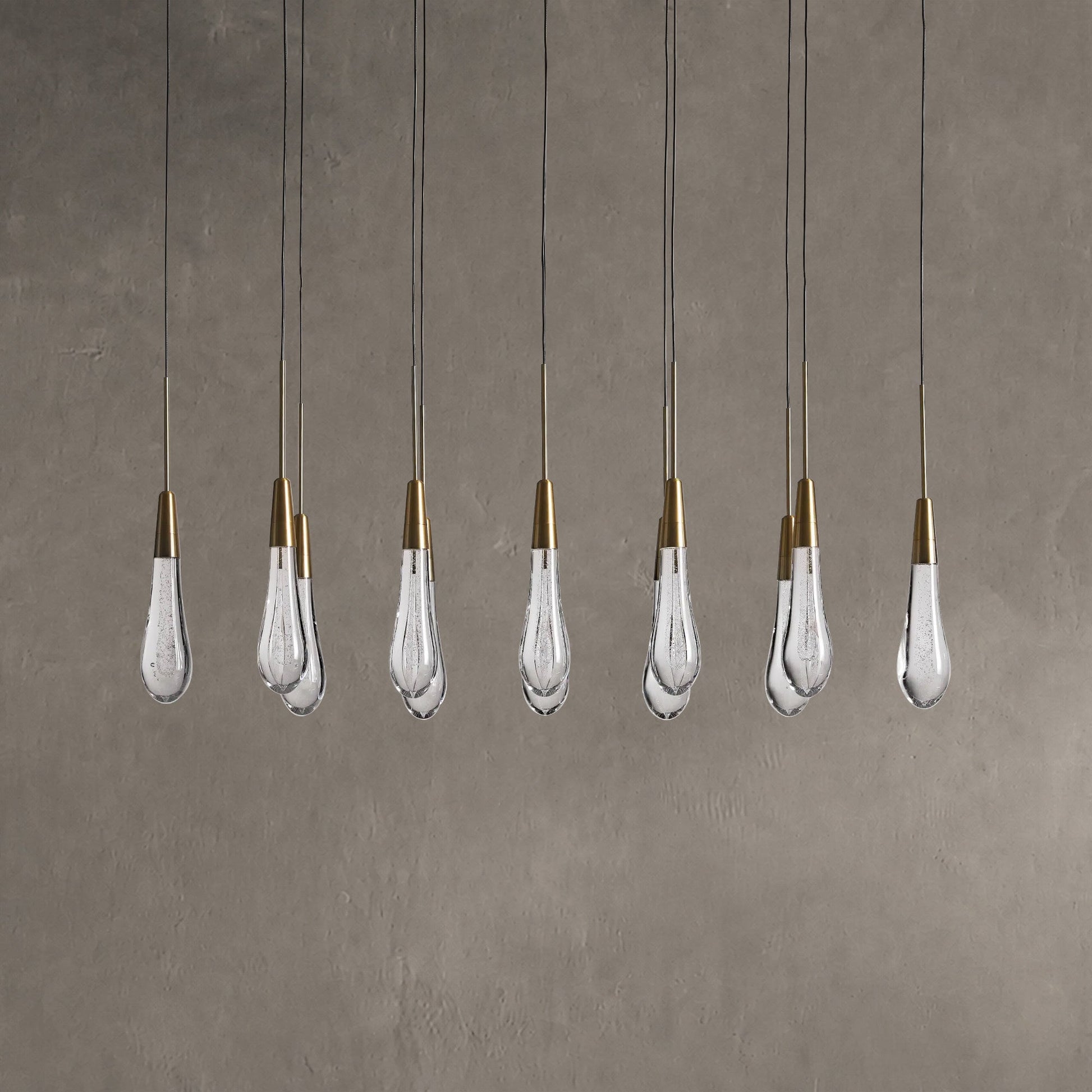 Soltaire Linear Chandelier 37" 50" 60" 70" 87" 120" | Lamer Lighting (4)