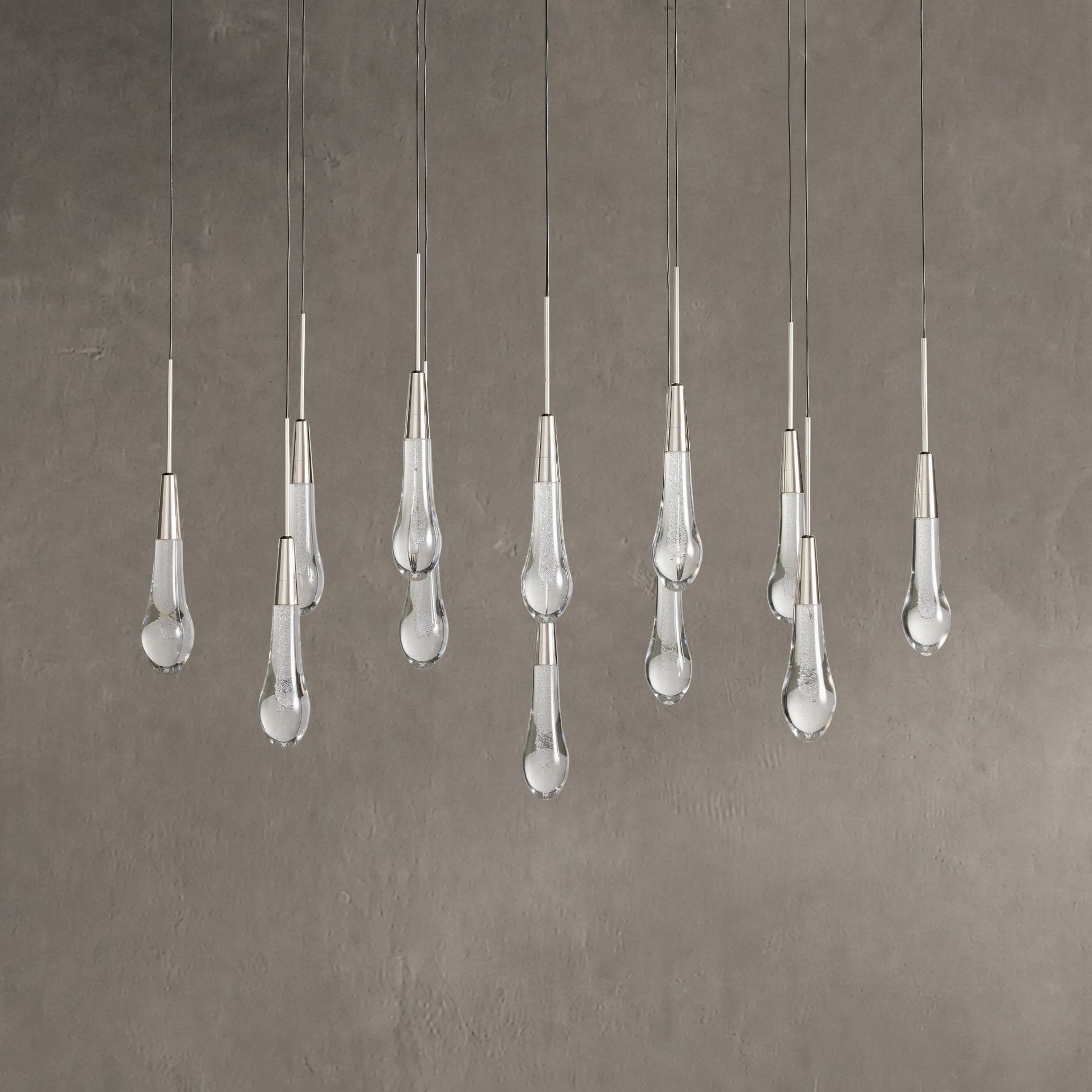 Soltaire Linear Chandelier 37" 50" 60" 70" 87" 120" | Lamer Lighting (5)