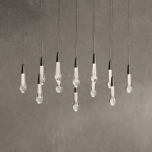 Soltaire Linear Chandelier 37" 50" 60" 70" 87" 120" | Lamer Lighting (2)