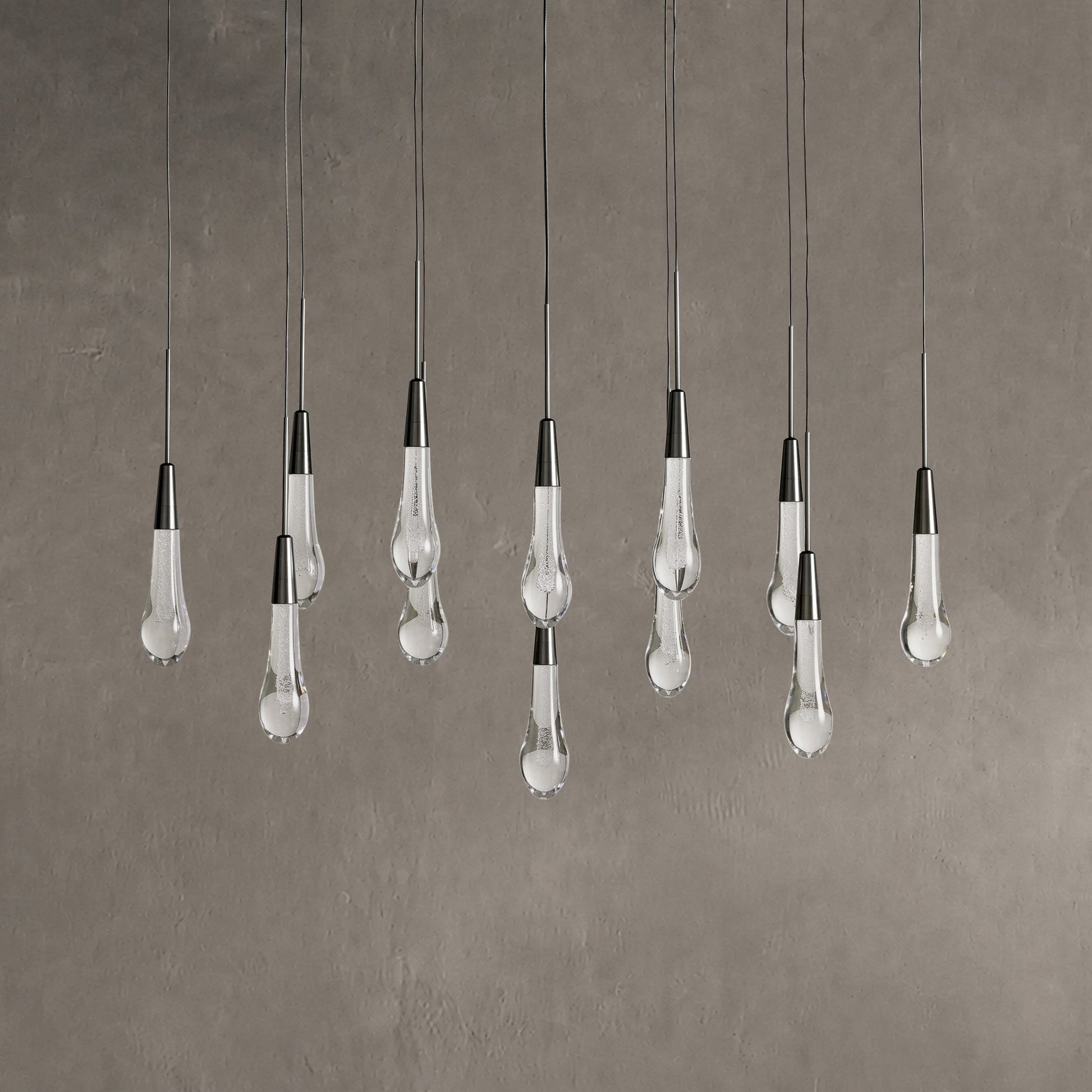 Soltaire Linear Chandelier 37" 50" 60" 70" 87" 120" | Lamer Lighting (6)