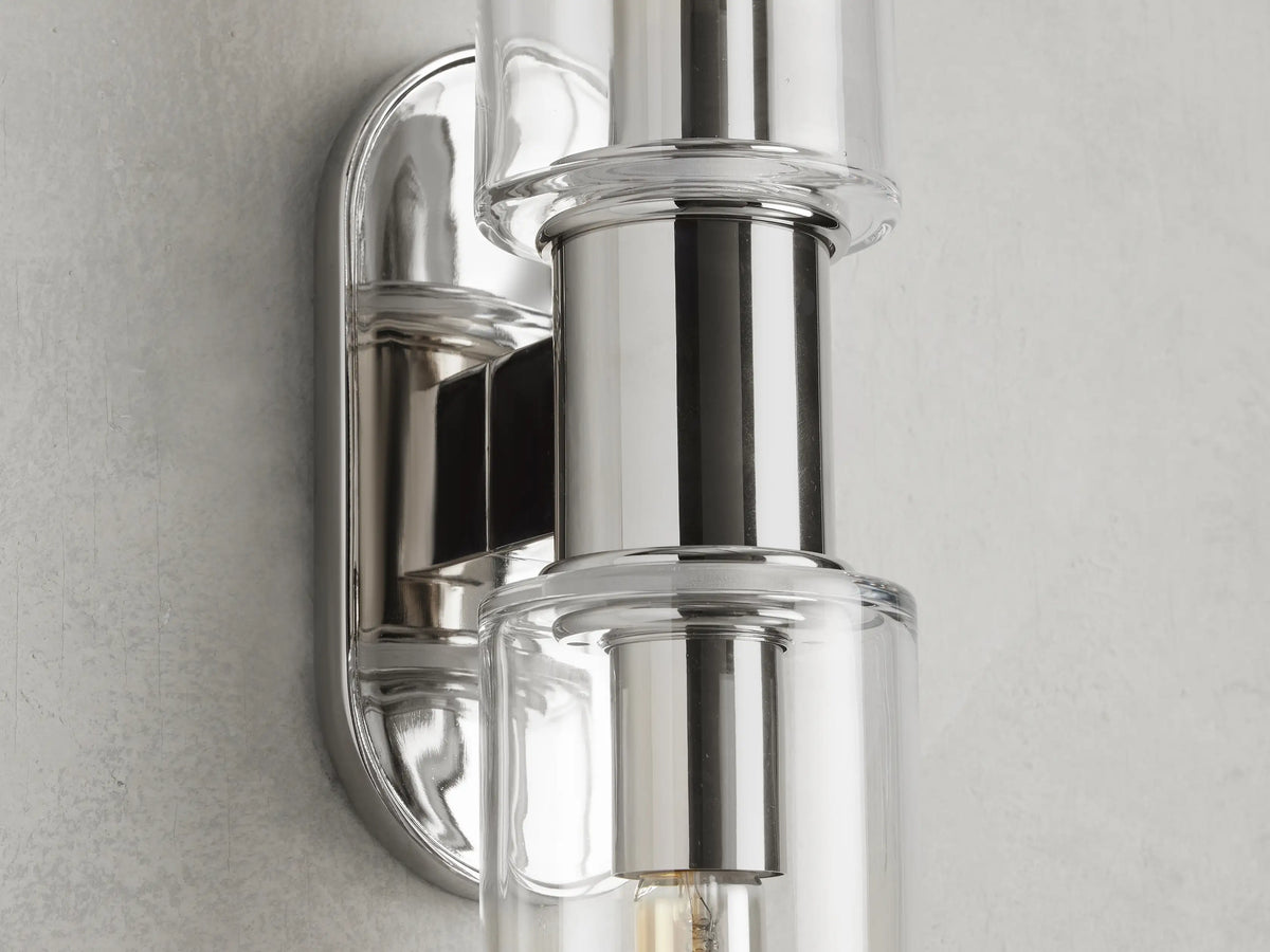 Harrlin Double Sconce in Clear