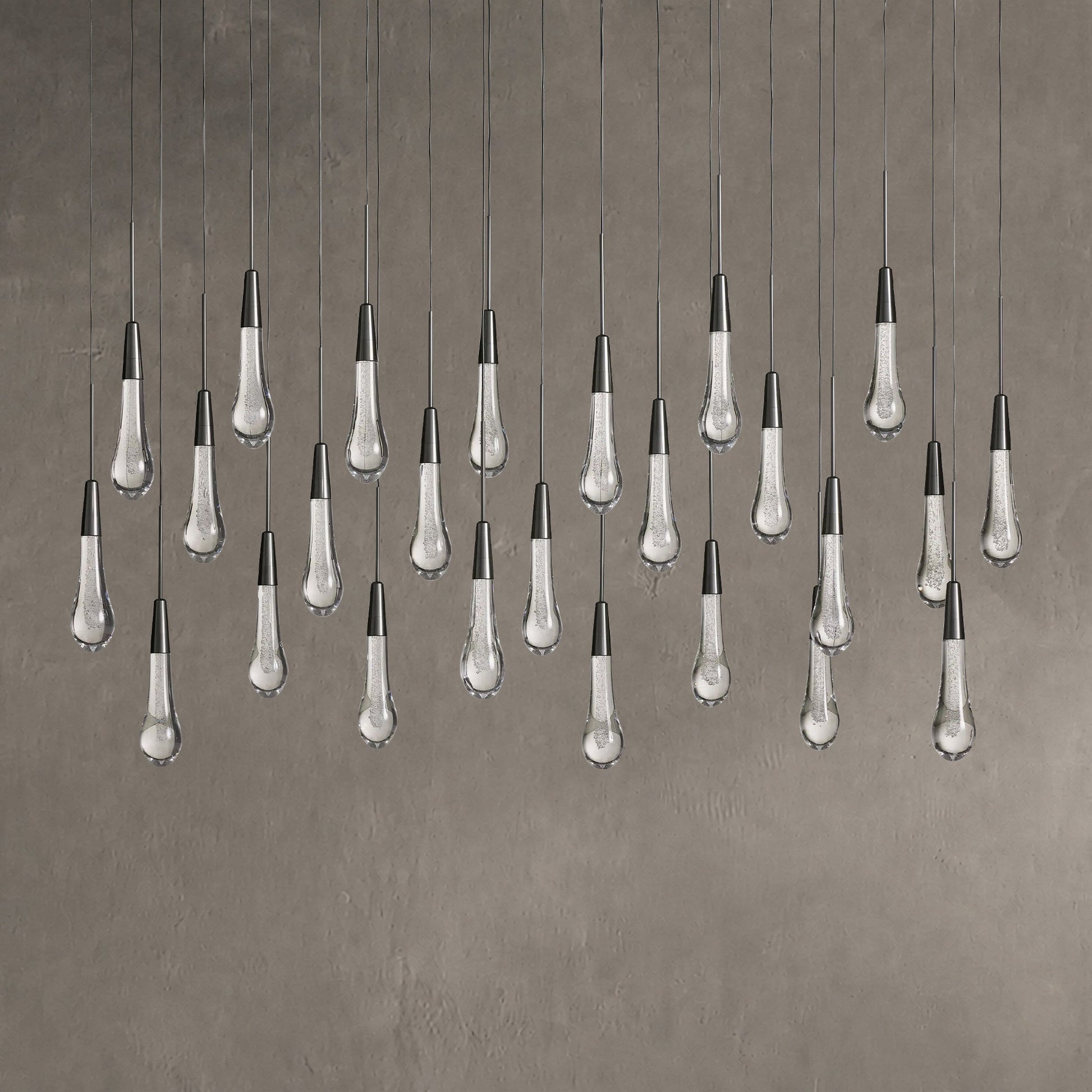 Soltaire Linear Chandelier 37" 50" 60" 70" 87" 120" | Lamer Lighting (10)