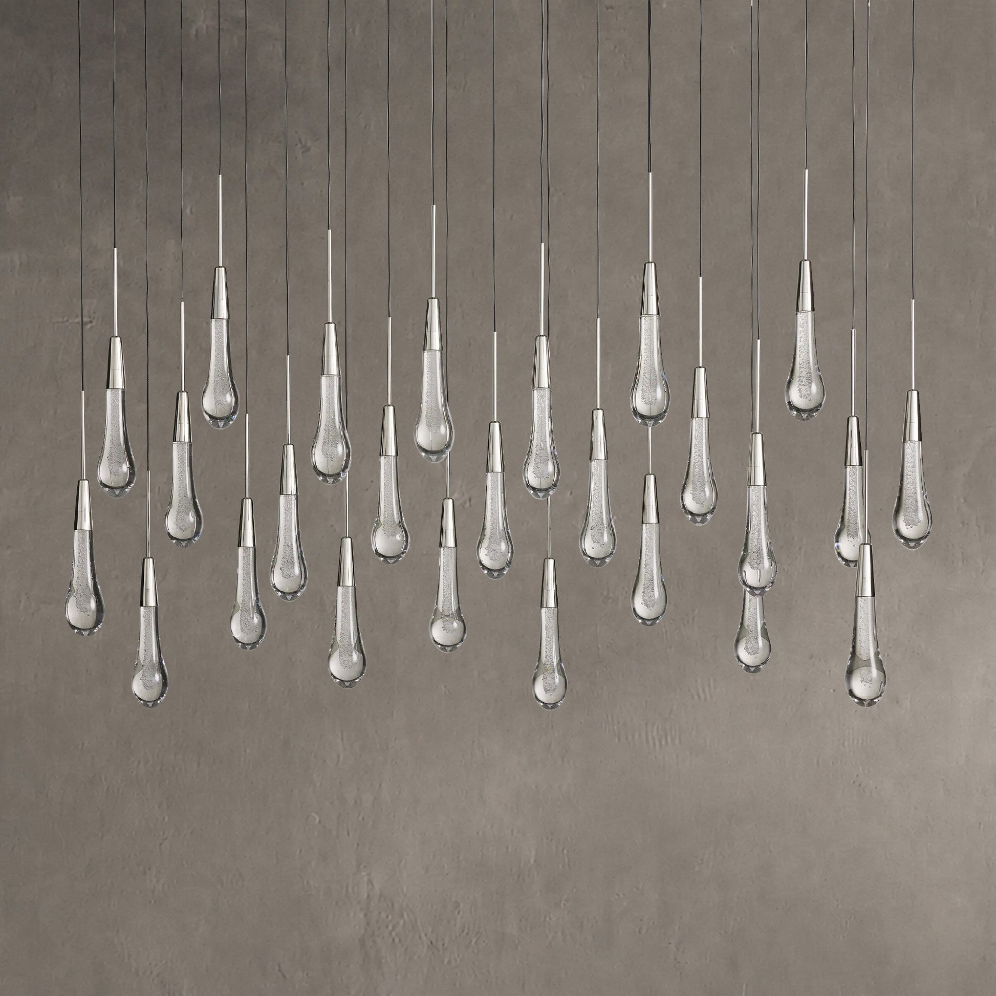 Soltaire Linear Chandelier 37" 50" 60" 70" 87" 120" | Lamer Lighting (11)