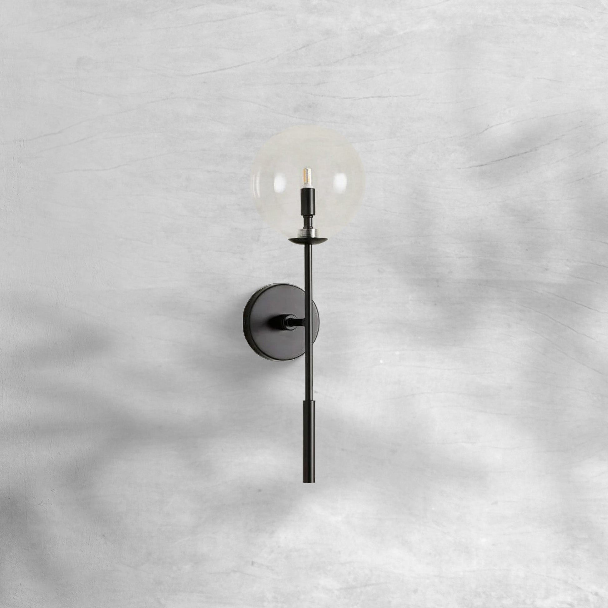 Apollo Glass Ball Wall Sconce | Lamer Lighting (5)
