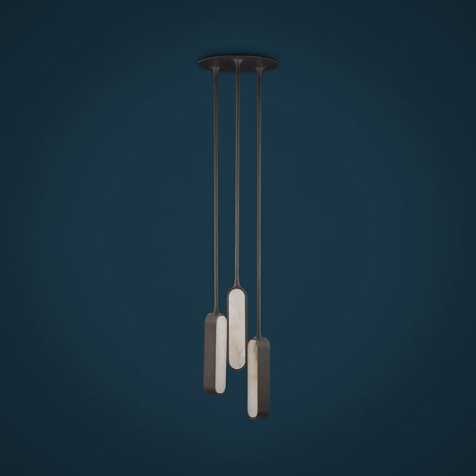 Pearl Alabaster Trio Pendant