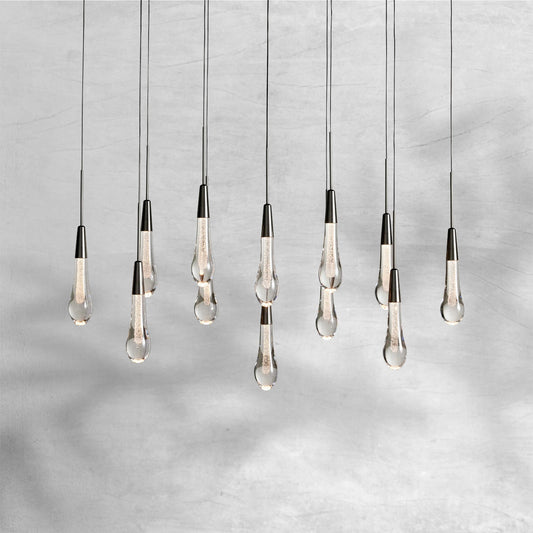 Soltaire Linear Chandelier 37"50"70"