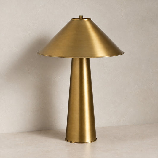 Ombra Conical Shade Table Lamp