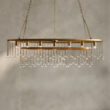Aubrey 7 Light Oval Chandelier