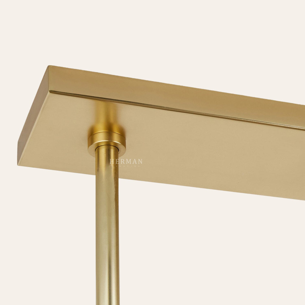 Nadia Alabaster Linear Chandelier 42" Width
