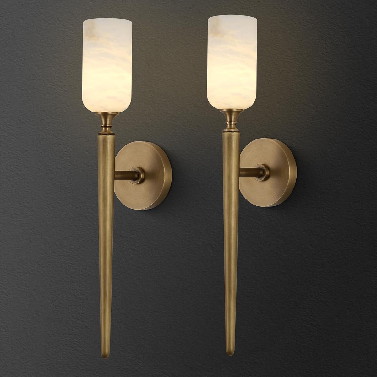 Monty Alabaster Wall Sconces