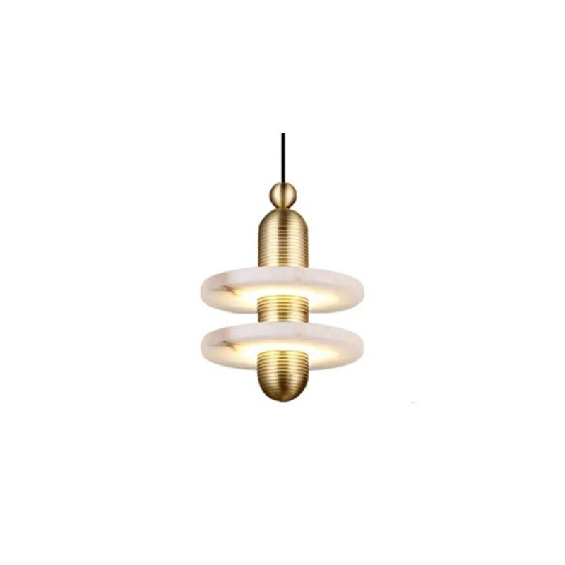 Lamer Lighting Alabaster Luminous Sphere Pendant Light - Background Shot