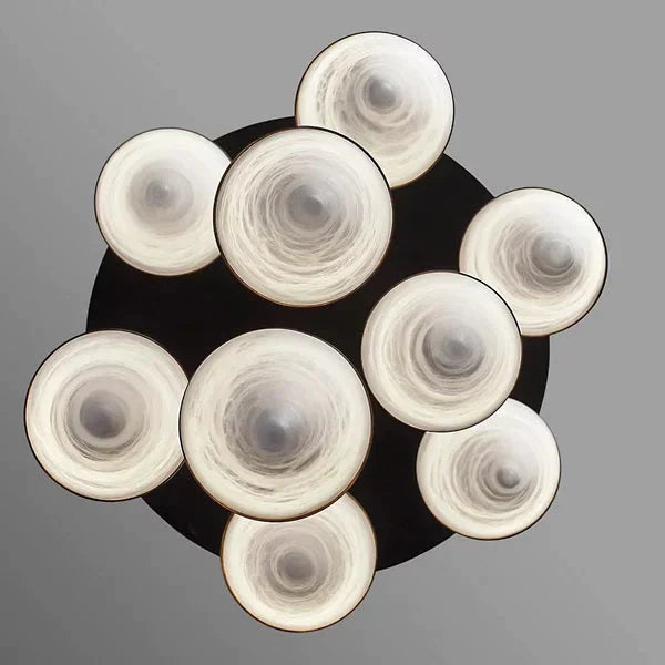 Lamer Lighting Alabaster Cone Pendant Light - Background Shot
