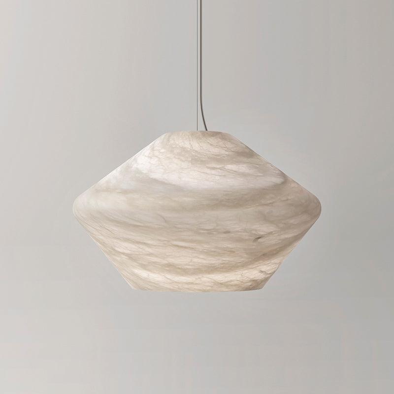 Lamer Lighting Alabaster Orb Pendant - Background Shot