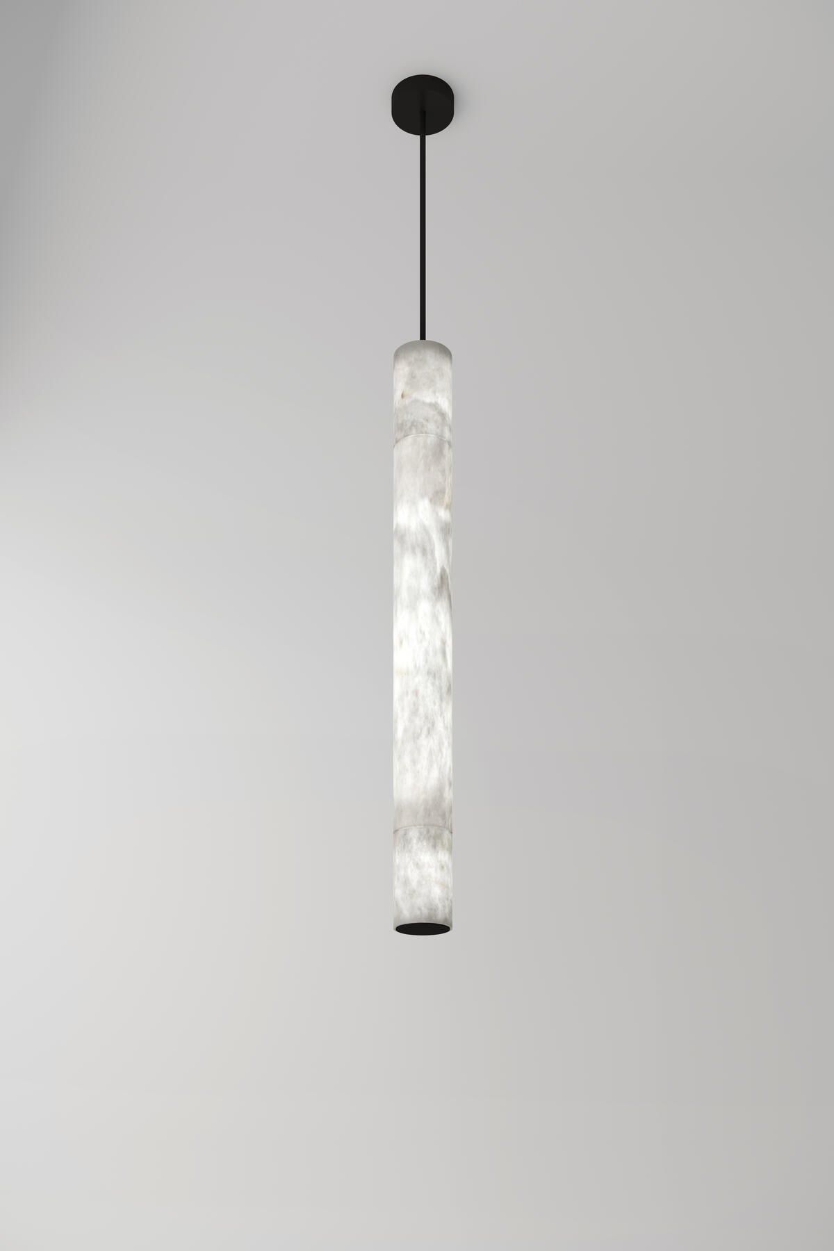 Lamer Lighting Alabaster Column Pendant Light - Background Shot
